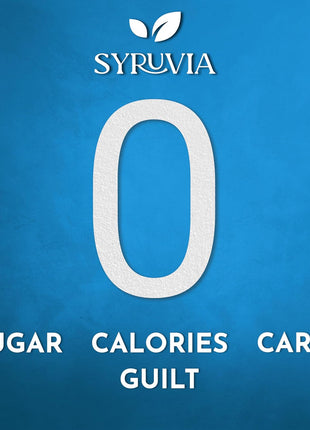 Syruvia Sugar Free Coffee Syrup, Lavender Flavored Syrup for Drinks, Lattes, and Desserts – 25.4 fl oz