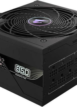 GIGABYTE GP-AE850PM PG5 - PCIe5.1 Ready - ATX3.1-850W 80 Plus Platinum Certified - Fully Modular Power Supply