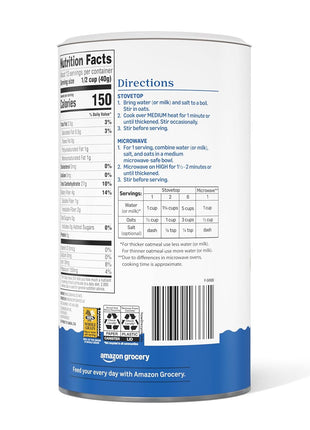 Happy Belly Quick Cook Oats, 1.12 pound (Pack of 1)
