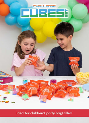 BONNYCO Brain Teaser Puzzles Cubes Kids Party Favors Pack 30. Pinata Goodie Bags Stuffers for Kids 3-5 4-8, Return Gifts for Birthday Party. Mini Puzzle Games, Classroom Prizes, Rewards Stocking