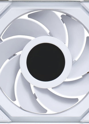 Lian Li UNI Fan SL LCD Wireless (Reverse Blade) 120mm ARGB Fan - Single Pack - 1.6" LCD - 2.4 GHz Wireless Signal for RGB & Control - Controller NOT Included & Required - White(12RSLLCD1W1W)