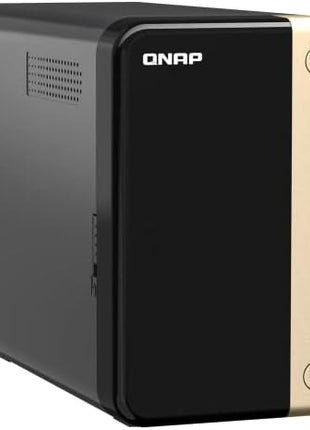 QNAP TS-264-8G-US 2 Bay High-Performance Desktop NAS with Intel Celeron Quad-core Processor, M.2 PCIe Slots and Dual 2.5GbE (2.5G/1G/100M) Network Connectivity (Diskless)