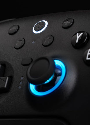 8BitDo Ultimate 2 Bluetooth Controller for Switch/Switch 2 & Windows PC, Switch Pro Controller with TMR Joysticks, Switchable Hall Effect/Tactile Triggers, Vibration and Motion Control - Black