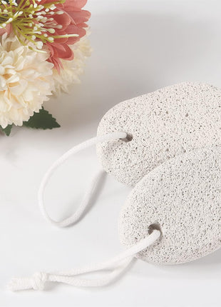 2PCS Natural Pumice Stone, Asqraqo Lava Pedicure Tools Hard Skin Callus Remover for Feet and Hands - Foot File Exfoliation to Remove Dead Skin, and Callusess