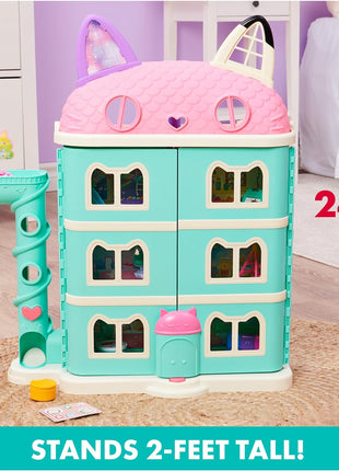 Gabby's Dollhouse, Purrfect Dollhouse with 15 Pieces Including Toy Figures, Furniture, Accessories and Sounds, Kids Toys for Ages 3 and up
