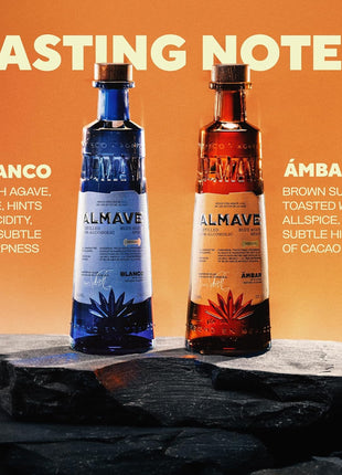 Almave Blanco Non-Alcoholic Blue Agave Spirit – The First Premium Tequila Alternative Made with Blue Agave – Handcrafted in Jalisco, Mexico