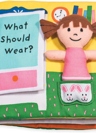 Melissa & Doug Soft Activity Baby Book - What Should I Wear?