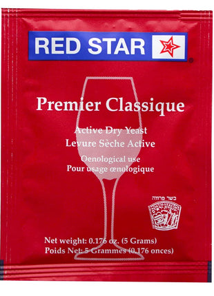 Wine Yeast Red Star Premier Classique Formerly Montrachet For Wine Making x10