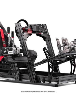 Next Level Racing F-GT Elite Formula & GT Aluminum Profile Simulator Cockpit - Front & Side Mount (NLR-E003)
