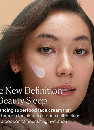 ELEMIS Superfood Midnight Facial, Moisturizing Prebiotic Face Cream