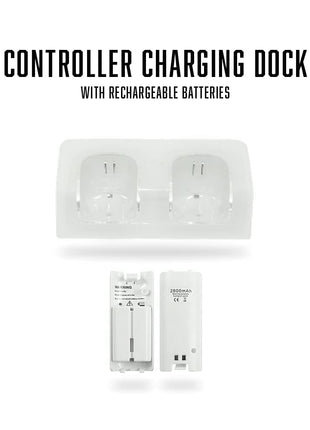 Nintendo Wii Console, White Premium Bundle (Renewed)