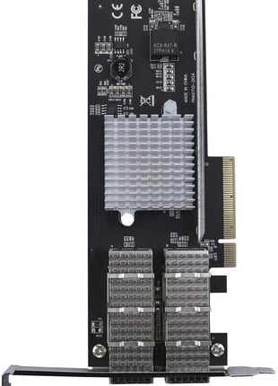 StarTech.com Dual Port 40G QSFP+ Network Card - Intel XL710 Open QSFP+ Converged Adapter - PCIe 40 Gigabit Ethernet Server NIC - 40GbE Fiber Optic LAN Card - Dell PowerEdge HPE ProLiant (PEX40GQSFDPI)