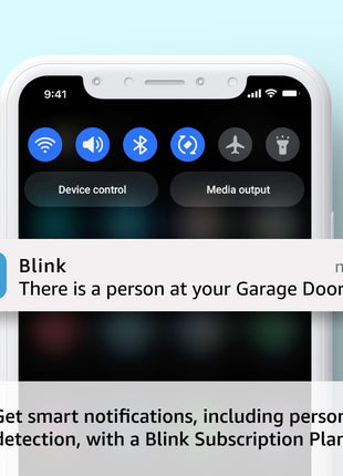 Blink Mini 2 — Home Security & Pet Camera with HD video, color night view, motion detection, two-way audio, and built-in spotlight — 1 camera (White)