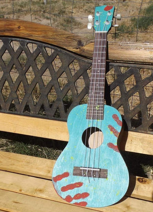 DIY Ukulele Kit with Tools(21 inch) - Build Your Own Ukulele Look, Wooden Small Hawaiian Guitar Gift for Adults