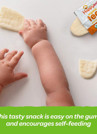 Happy Baby Organics Teether, 3 Flavor Variety Pack, 12 Count (Pack of 3)