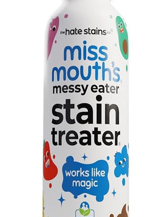 Miss Mouth's Messy Eater Stain Treater Spray, Laundry Stain Remover, 4 Oz | Newborn & Baby Essentials; Cleans Off Food, Grease, Coffee; Use on Laundry, Underwear, Fabric