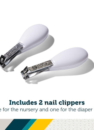 Safety 1st Fold-Up Nail Clippers - 2pk