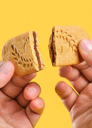 belVita Breakfast Sandwich Dark Chocolate Creme Breakfast Biscuits, Value Pack, 12 Packs (2 Sandwiches Per Pack)