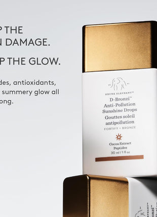 Drunk Elephant D-Bronzi Sunshine Drops - Bronzing Color Serum Drops - Clean Clinical Skincare - Cruelty-Free - Dermatologist-Tested - Free of Essential Oils, Silicones, and Fragrance