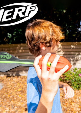 Nerf Vortex Aero Howler Foam Ball, Classic Long-Distance Football, Flight-Optimizing Tail, Whistling Sound, Indoor & Outdoor Fun, Christmas Stocking Stuffers for Kids