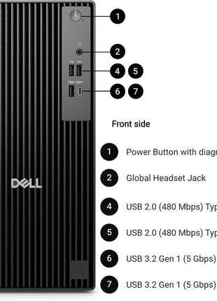 Dell Pro Tower PC Business Desktop Computer, 14th Gen Intel 14-Core i5-14500 vPro, 16GB DDR5 RAM, 512GB PCIe SSD, RJ-45, HDMI, DisplayPort, Type-C, Windows 11 Pro | 16GB DDR5 RAM, 512GB PCIe SSD, RJ-45, HDMI, DisplayPort, Type-C, Windows 11 Pro