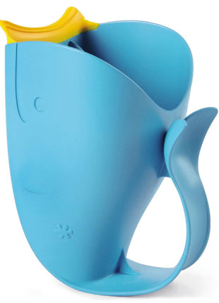 Skip Hop Baby Bath Rinse Cup MOBY Tear-Free Waterfall Rinser Blue Age 0+