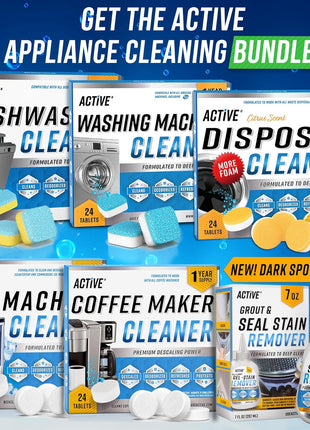Coffee Machine Cleaner Descaler Tablets - 24 Count, Compatible With Nespresso, Keurig, Ninja, Delonghi, Miele, Coffee Maker Pot Descaling & Cleaning Tabs, Descale Drip Coffe And Espresso Machines