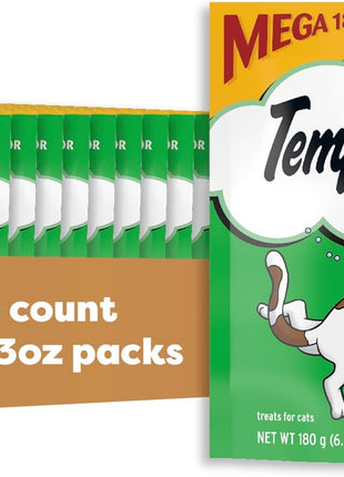 Temptations Cat Treats, Classic Crunchy and Soft Cat Treats, Seafood Medley Flavor, 30 oz. Tub