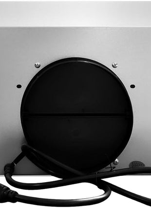 30 in. Lumin Collection 380 CFM Ducted Insert Range Hood, LED, Stainless | Cosmo COS-30IRHP Push Button Controls, 3 Fan Speeds, Permanent Dishwasher-Safe Baffle Filters, Backdraft Damper