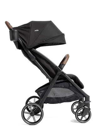 Joie Baby, NutmegTM Compact Travel Stroller, Lightweight Baby Stroller with One‐Hand Fold, Multi‐Position Recline, Smooth Ride Suspension(Shale)