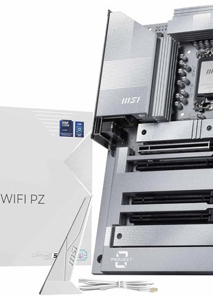 MSI PRO Z890-S WiFi PZ Motherboard, Back-Connect ATX - Supports Intel Core Ultra Processors (Series 2), LGA 1851 - DDR5 Memory Boost (8600+ MT/s OC), PCIe 5.0 x16, M.2 Gen5, Wi-Fi 7, 2.5G LAN
