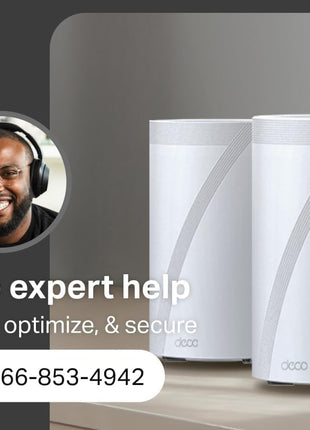 TP-Link Deco 7 Pro BE63 Tri-Band WiFi 7 BE10000 Whole Home Mesh System - 6-Stream 10 Gbps, 4x2.5G Ports Wired Backhaul, 4X Smart Internal Antennas, VPN, HomeShield, Free Expert Support (3-Pack)
