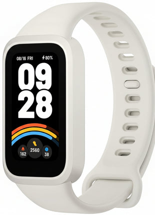 XIAOMI Smart Band 9 Active Global Version 1.47'' Display 18-Day Battery Life Modes All-Day Health and Fitness Monitoring 5ATM White