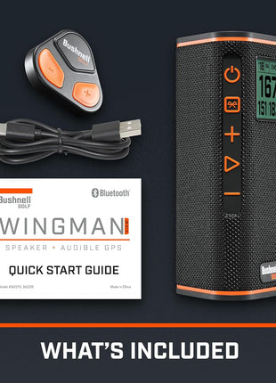 Bushnell Wingman View Golf GPS Speaker