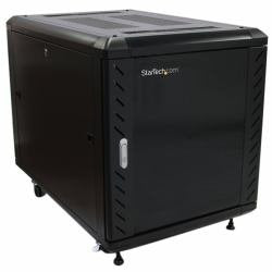 StarTech Accessory RK1236BKF 12U 36inch Knock-Down Server Rack Cabinet with Caster Retail