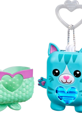 Nano-MALS Pawtricia The Blue Kitty, Electronic Pet Cat, 70+ Responses, Easter Basket Stuffers, Interactive Fidget Toys for Girls & Boys Ages 5+