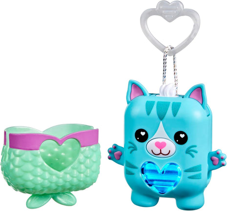 Nano-MALS Pawtricia The Blue Kitty, Electronic Pet Cat, 70+ Responses, Easter Basket Stuffers, Interactive Fidget Toys for Girls & Boys Ages 5+