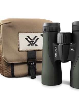 Vortex Optics Crossfire HD 10x42 Binoculars - HD Optical System, Tripod Adaptable, Rubber Armor, Waterproof, Fogproof, Shockproof, Included GlassPak - Unlimited, Unconditional Warranty