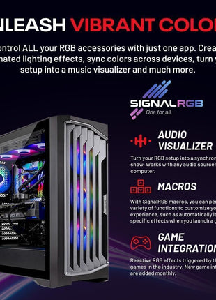 Skytech Gaming Legacy 4 Gaming PC, AMD Ryzen 9 9950X3D 4.3GHz, NVIDIA RTX 5090 32GB VRAM, X870 Board, 2TB Gen5 NVMe SSD, 64GB DDR5 RAM 6000, 1200W Gold ATX 3 PSU, 420 ARGB AIO, WI-FI 7, Windows 11