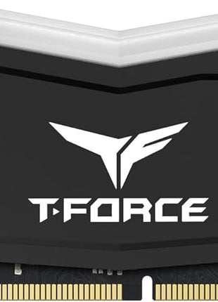 TEAMGROUP T-Force Delta RGB DDR4 16GB (2x8GB) 3600MHz (PC4-28800) CL18 Desktop Gaming Memory Module Ram TF3D416G3600HC18JDC01 - Black
