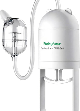 Baby Nasal Aspirator for Newborns & Toddlers – Manual Nose Sucker, BPA-Free Soft Silicone Tips, Anti-Reflux Design, Easy to Clean, with Storage Box & Booger Clip