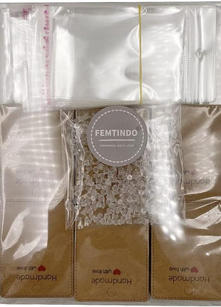 Femtindo 150 Pack Earring Cards for Jewelry Packaging DIY Earrings Holder Display Card with Bag for Studs Selling (Brown(Earring Card), 5x6.5cm)