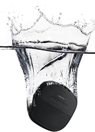Bose SoundLink Micro Bluetooth Speaker: Small Portable Waterproof Speaker with Microphone, Black