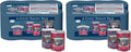 Blue Buffalo Wilderness High Protein Beef and Chicken & Salmon and Chicken Wet Dog Food Variety Pack for Adult Dogs,Grain-Free,12.5 oz Cans,(Pack of 12)