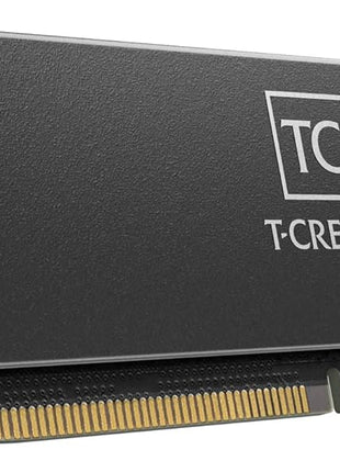 TEAMGROUP T-Create Classic 10L DDR5 32GB Kit (2 x 16GB) 6000MHz (PC5-48000) CL48 Desktop Memory Module Ram, Supports Both Intel & AMD - CTCCD532G6000HC48DC01, Black-UDIMM