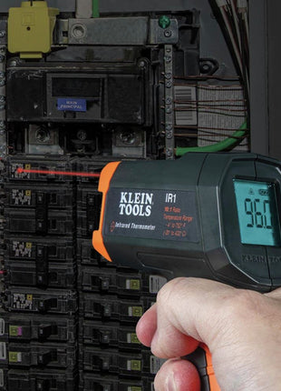 Klein Tools IR1 Infrared Thermometer, Digital Laser Gun is Non-Contact Thermometer with a Temperature Range -4 to 752-Degree Fahrenheit