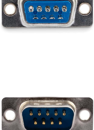 StarTech.com Assembled DB9 Male Solder D-SUB Connector with Plastic Backshell (C9PSM)
