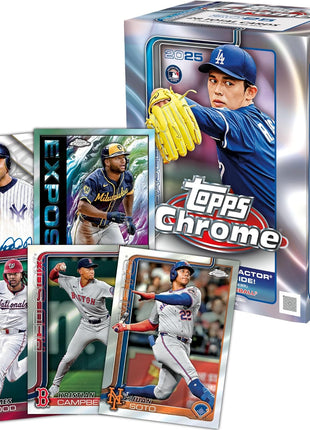 2025 Topps Chrome Baseball - Factory Sealed - Value Box