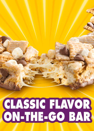 Lucky Charms and Golden Grahams S'mores Cereal Treat Bars, Snack Bars, Variety Pack, 28 Ct, 26.7 oz