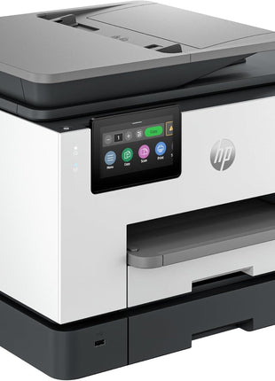 HP OfficeJet Pro 9135e Wireless All-in-One Color Inkjet Printer, Print, scan, copy, fax, ADF, Duplex printing best-for-office, 3 month Instant Ink trial included, AI-enabled (404M0A)